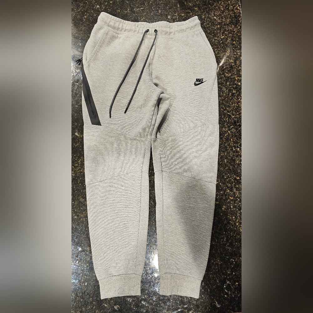 Nike Gray Fleece Tech Sweatpants Black Label